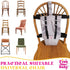 Harness Seat for Baby High Chair - Safety Harness Chair Accessory for Baby Feeding - Must Have for Travel Essentials (Grey)...