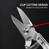 Heavy Duty Scissors, Cardboard Scissors, with Finely Serrated High Carbon Stainless Steel Blades- easy Cuts Electrical Cable Notch, Gardening Prun...