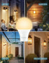 GU24 Dusk to Dawn Outdoor Light Bulbs,Light Sensor A19 LED Bulbs,Photocell Sensor, Automatic On/Off for Indoor/Outdoor Security Lighting,10Watt(90...