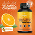 Vitamin C 500mg, Orange Vitamin C Chewable, Immune Support Supplement with Antioxidants, Alternative to Immune Support Gummies...