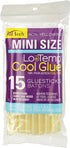 AdTech Ultra Low Temp Cool Glue Sticks, Mini 4-Inch – 15-Pack for Safe Crafting & DIY, Fast Bonding, Ideal for Delicate Materials, Fits Low Temp M...