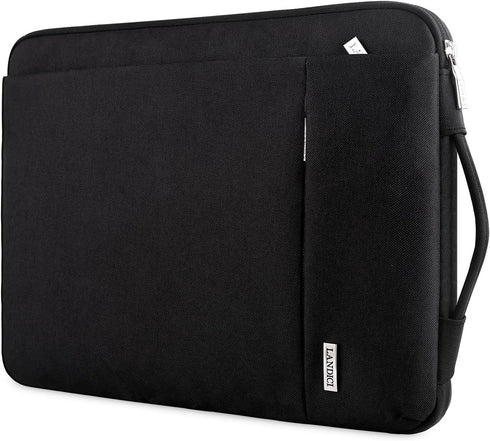 LANDICI 360° Protective Laptop Sleeve 11.6 Inch for Surface Pro 7 8 9/Laptop Go 2 3, MacBook Air 11, Small Computer Bag Carrying Case for 11-12 In...