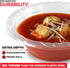 40 Pack 12 oz Elegant Clear Plastic Bowls for Parties Small Disposable Bowl for Fancy Dinner or Cocktail Party, Soup and Salad, Thick and Sturdy...