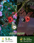 Solar-Powered Hanging Metal Ladybug Light Garden Decor | Lady bug Sculpture with Bouncy Springs | Summer Outdoor Art Decorations (Red)...