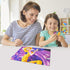 LELEMON Princess Puzzles in a Metal Box 60 Piece Long Hairs Princess Jigsaw Puzzle for Kids Ages 4-8 Children Learning Educational Puzzles Toys...