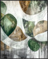 Posterizer 1 pcs-chic modern abstract shapes poster-green gold and black art 1-Abstract & Modern Art-Collectibles & Fine Art-Chic Home Decor- unfr...