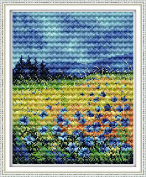 Maydear Cross Stitch Kits for Adults Full Range of Cross Stitching Needle Punch Embroidery Starter Kit Stamped Beginners for DIY 11CT 3 Strands - ...