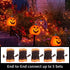 Super-Bright Extendable Orange Halloween Decoration100 Lights 19.6ft UL Certified Mini Bulb String Lights Set for Outdoor Halloween Home Christmas...