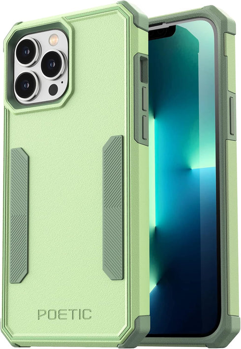 Poetic Neon Series Case Designed for iPhone 13 Pro Max, Dual Layer Heavy Duty Tough Rugged Lightweight Slim Shockproof Protective Case 2021 New Co...