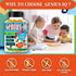 Genius IQ Kids Brain Supplements for Memory and Focus Omega 3-6-9, EPA DHA Gummy Vitamins, Brain Booster Calm Gummies,Supports Concentration, Clar...