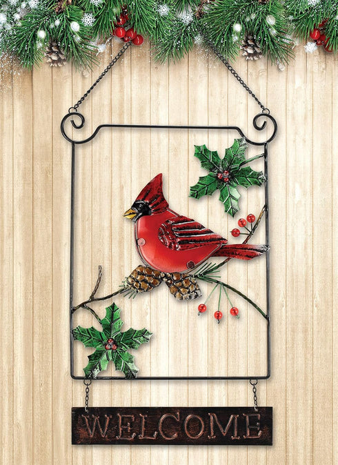 Sunset Vista Designs Cardinal Holiday Sign...