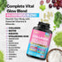 Zoyava Collagen Pills Peptides Types I, II, III, V & X MCG Biotin Keratin Hyaluronic Acid MSM Vitamin A Vitamin C Vitamin E Folic Acid Zinc Magnes...