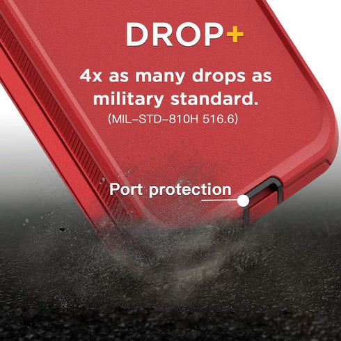 AICase for iPhone 13 Pro Case(6.1") with Glass Screen Protector, Heavy Duty Drop Protection Full Body Rugged Shockproof/Dust Proof Military Protec...