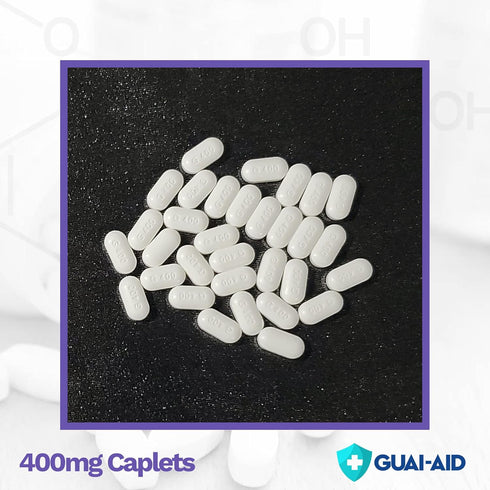 400 400mg, dye-Free Fast Acting Mucus Relief Guaifenesin, (Bottle of 400 caplets)...