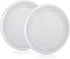 Facmogu 2PCS 8in White Ceiling Speaker Covers, Surface Mount Speaker Grill Mesh Round Speaker Grille Woofer Car Speaker Grill Cover Guard Protecto...