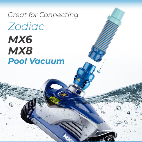 ANTOBLE X77094 Pool Vacuum Hose Adapter for Zodiac MX6 MX8 Pool Cleaner, Swimming Pool Suction Adapter Leaf Catcher Hose Adaptor...