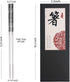 Stainless Steel Chopsticks Titanium Plated Metal Chopsticks Reusable Dishwasher safe Premium Japanese Korean Chopstick Laser Engraved Anti-slip Ch...