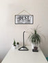 CARISPIBET The Best is Yet to Come Home signs House Decorative plaques Welcome signs Decoration signs for home & kitchen Wall Art Hanging sign orn...