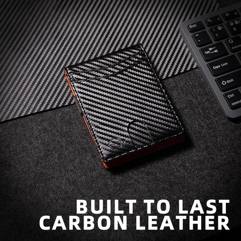 Zitahli Slim Wallet for Men Gifts 12 Card Slots ID Window With Money Clip Minimalist RFID Front Pocket Bifold Leather Small Thin Gift Box Dad Birt...