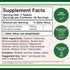 Glucosamine Chondroitin Triple Strength (1,500mg Glucosamine Sulfate, 1,200mg Chondroitin) 180 Tablets, Two Month Supply (Joint Support Supplement...