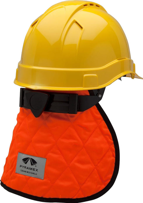 Pyramex Safety CNS140 Cooling Hard Hat Pad and Neck Shade - Hi Vis Orange, Medium...