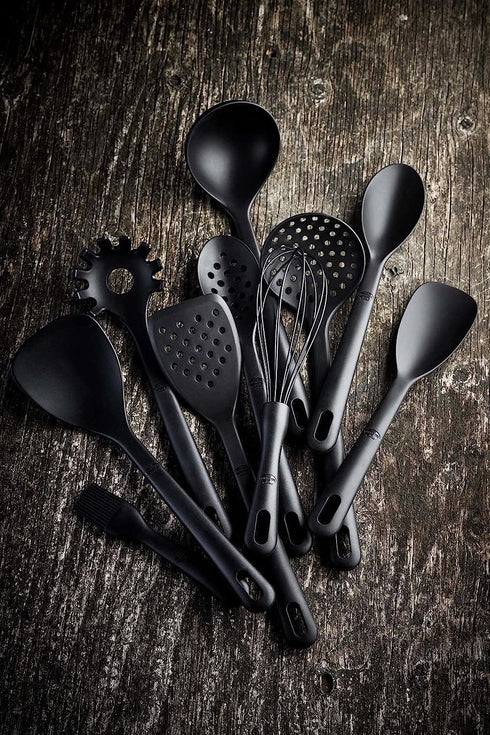Ballarini Nero Silicone Tongs, Made in Italy...