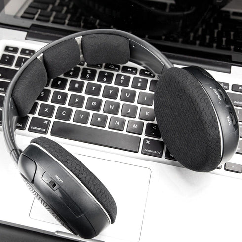 SOULWIT Mesh Fabric Earpads Replacement for Sennheiser RS120/HDR120/TR120/RS100/RS110/RS115/RS117/RS119/RS135 Headphones, Ear Pads Cushions for TR...