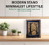 AMT 2 Pack 5 Inch Acrylic Plate Stands for Display Plate Holder Display Stand + Frame Holder Stand for Picture, Decorative Plate, Book, Photo Ease...