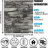 WAPANE 3D Brick Peel and Stick Wallpaper, 3D Wall Panels Self Adhesive, Removable Wallpaper Waterproof PE Foam Paintable,for Bedroom/Living Room/K...