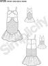 Simplicity 8725 Disney Princess Ariel Halloween Costume Sewing Pattern, for Girls and Dolls Sizes 3-8...