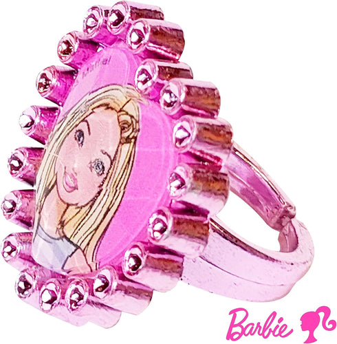 LUV HER Barbie Accessories for Girls 6 Piece Toy Jewelry Box Set with 2 Rings, 2 Bead Bracelets, and Snap Hair Clips Ages 3+...