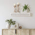 Fetco Habitat Fetco Gaudin White 30-in. Decorative Shelf...