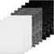 Giantree 9 Pcs Felt Fabric Sheet for Crafts, 11.8" x 7.9" Soft Craft Felt Fabric Squares for Sewing Patchwork Decoration Embroidering Book DIY Cra...