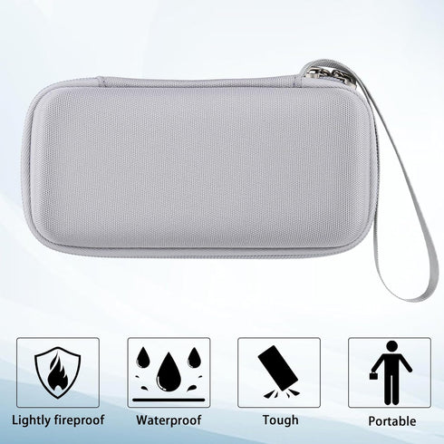 khanka Hard Travel Case Replacement for Anker MagGo 3-in-1 Charging Station,Qi2 Certified 15W MagSafe-Compatible Wireless Charger Stand,Case Only(...
