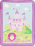 EVERYDAY KIDS Toddler Throw Blanket - 30" by 40" - Princess Storyland - Super Soft, Plush, Warm and Comfortable...