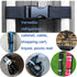 Cabinet Locks,Childproof Refrigerator Child Safety Locks for Double Door Fridge,Kitchen Storage Doors (Black, 14")...