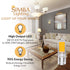 Simba Lighting G9 LED COB Light Bulb (4 Pack) 2W T4 20W to 25W Halogen Replacement for Pendants, Ceiling Lights, Desk Lamp, Wall Sconce, 120V JCD ...