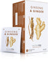 Nutra Tea - Ginger & Ginseng Tea - 40 Tea Bags - Herbal Tea – (2 Pack)...