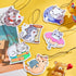 12 Pack Car Air Fresheners Cute Hanging for Women Man Christmas Incense Chips Car Rearview Mirror Pendant Cute Pet Odor Eliminating Air Freshener ...
