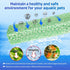 HiTauing 12 Count Phosphate Reducer Filter Pads for aqueon?Fish Tank Filter Pads for QuietFlow LED PRO Model 20 and 75...