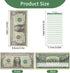 Cash Envelopes for Budget System – Money Envelopes for Budgeting and Saving, Tear and Water Resistant, Includes 12 Expense Tracking Budget Sheets,...