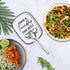 Ceramic Spoon Rest for Kitchen Stove Top Counter, Funny Friendship Heat Resistant Spoon Holder, Kitchen Cute Decor, Ideal Gift for Cooking Lovers,...