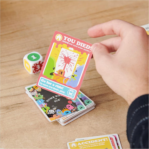 Spin Master Games, Dumb Ways to Die - The Viral Hit Card Game for College, Birthday & More, Family Games, Party Games, Fun Games, for Ages 12+...