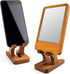 Rostmary Wooden Cell Phone Holder Tablet Stand for Desktop – Ideal for iPhone, iPad, Samsung, Tablet PCs, eReaders, Artwork, Make-up Mirror, Photo...