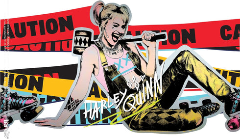 Tervis 1345088 Warner Brothers - Birds of Prey Harley Quinn Insulated Tumbler with Wrap and Red Lid, 16oz, Clear...