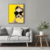 Posterizer 1 pcs-bright wall art with retro woman , fruits collage-Abstract & Modern Art-Vintage Art-Gift for Art Lovers-Art for Cafe, Restaurant,...