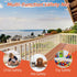 Banister Guard 10 ft L x 2.6 ft H, Deck Safety Net for Baby Proofing, Balcony Mesh Netting, Stairway Deck Rail Mesh Netting for Child Safety, Pet ...