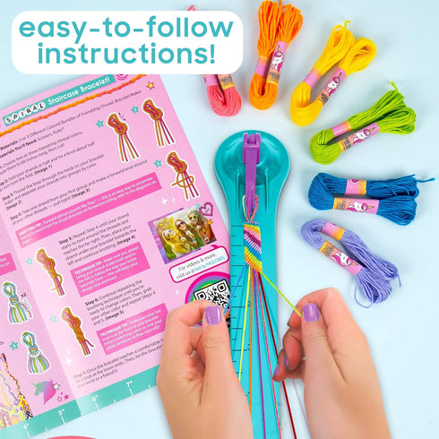 Just My Style On-The-Go Jewelry Studio, Bracelet-Making Travel Kit, Great Bead Kit for Weekend or Sleepover Activity, Fun Girl's Night, DIY Bead &...