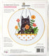 Dimensions 72-76916 Cat Planter Embroidery Needlepoint Kit for Beginners, 6" D, Multicolor, 5pcs...