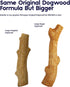 Petstages Super Dogwood Dog Chew Toy, Medium - Safe & Long Lasting Chewable Sticks Made of Natural Wood and Durable Synthetic – USA Made...